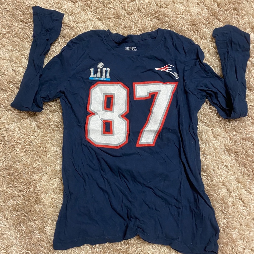 Gronkowskj super bowl long sleeve
